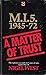 A Matter of Trust: MI5 1945-72