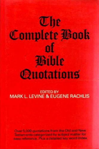 Complete Book of Bible Quotations (Hardcover)