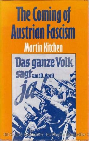 Coming of Austrian Fascism (Hardcover)
