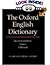 The Oxford English Dictiona...