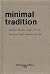 Minimal Tradition by Stanislaus von Moos