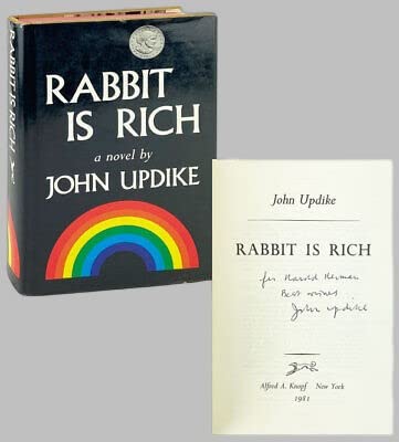 Rabbit Is Rich / Signed First Edition 1981 [Hardcover] John Updike