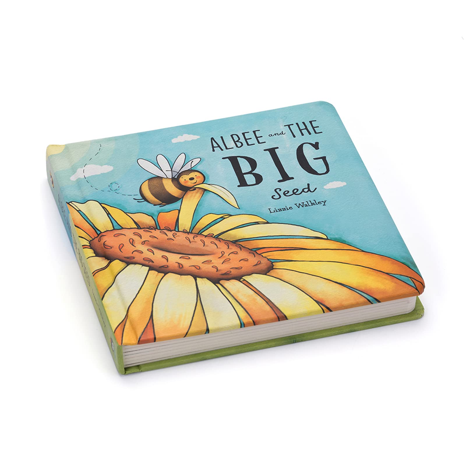 Albee and The Big Seed: A Baby Board Book by Jellycat | Children's Book | Baby Gift (Hardcover)