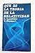 Qué es la teoría de la relatividad.