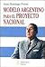 Modelo argentino para el proyecto nacional / Juan Domingo Perón.