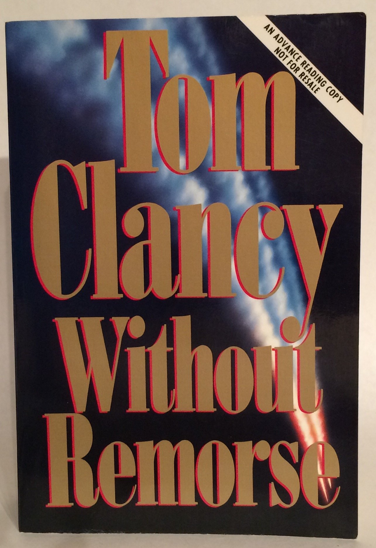 Without Remorse. ARC SIGNED