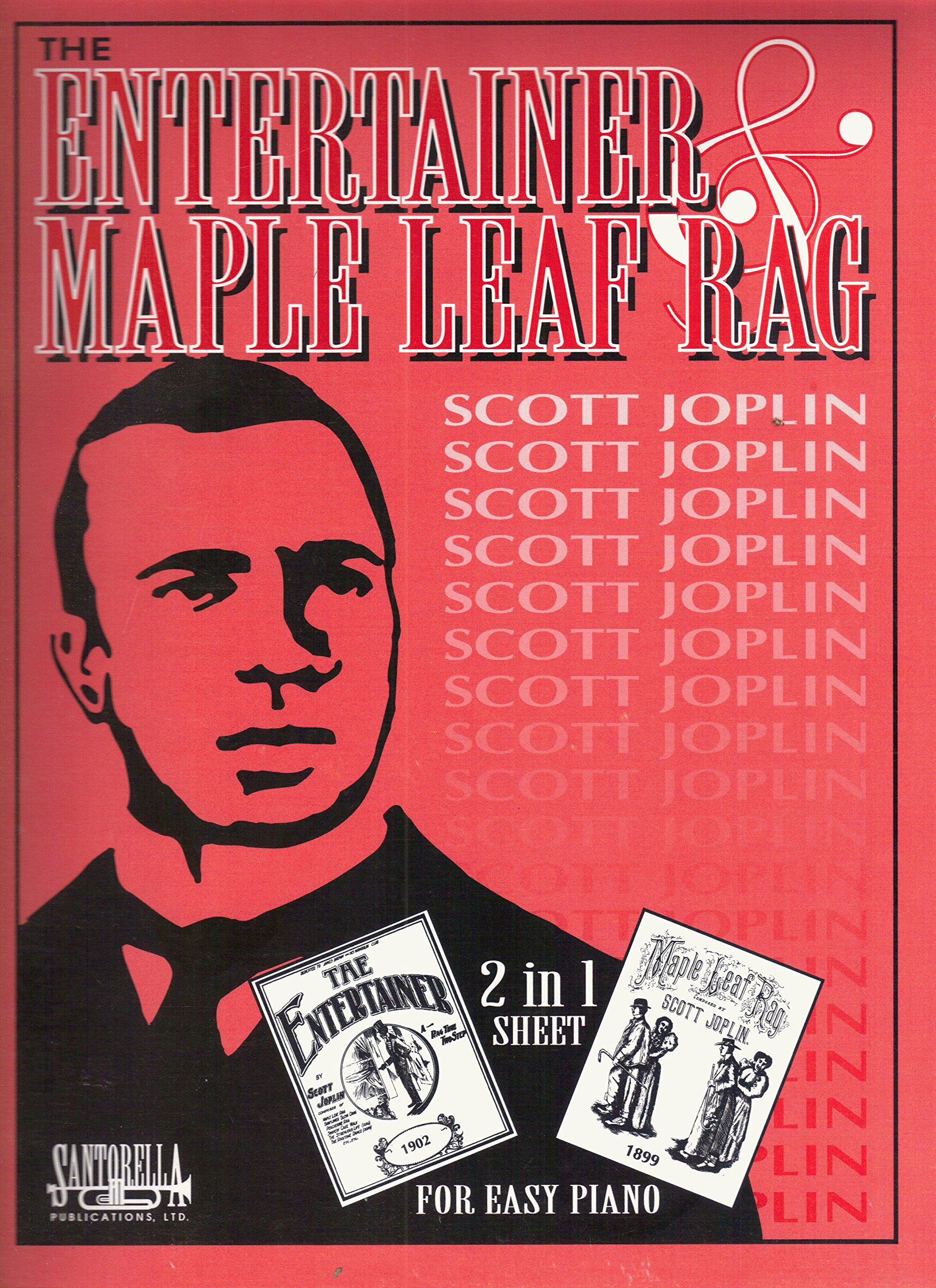 The Entertainer and Maple Leaf Rag for Easy Piano (Unknown Binding)