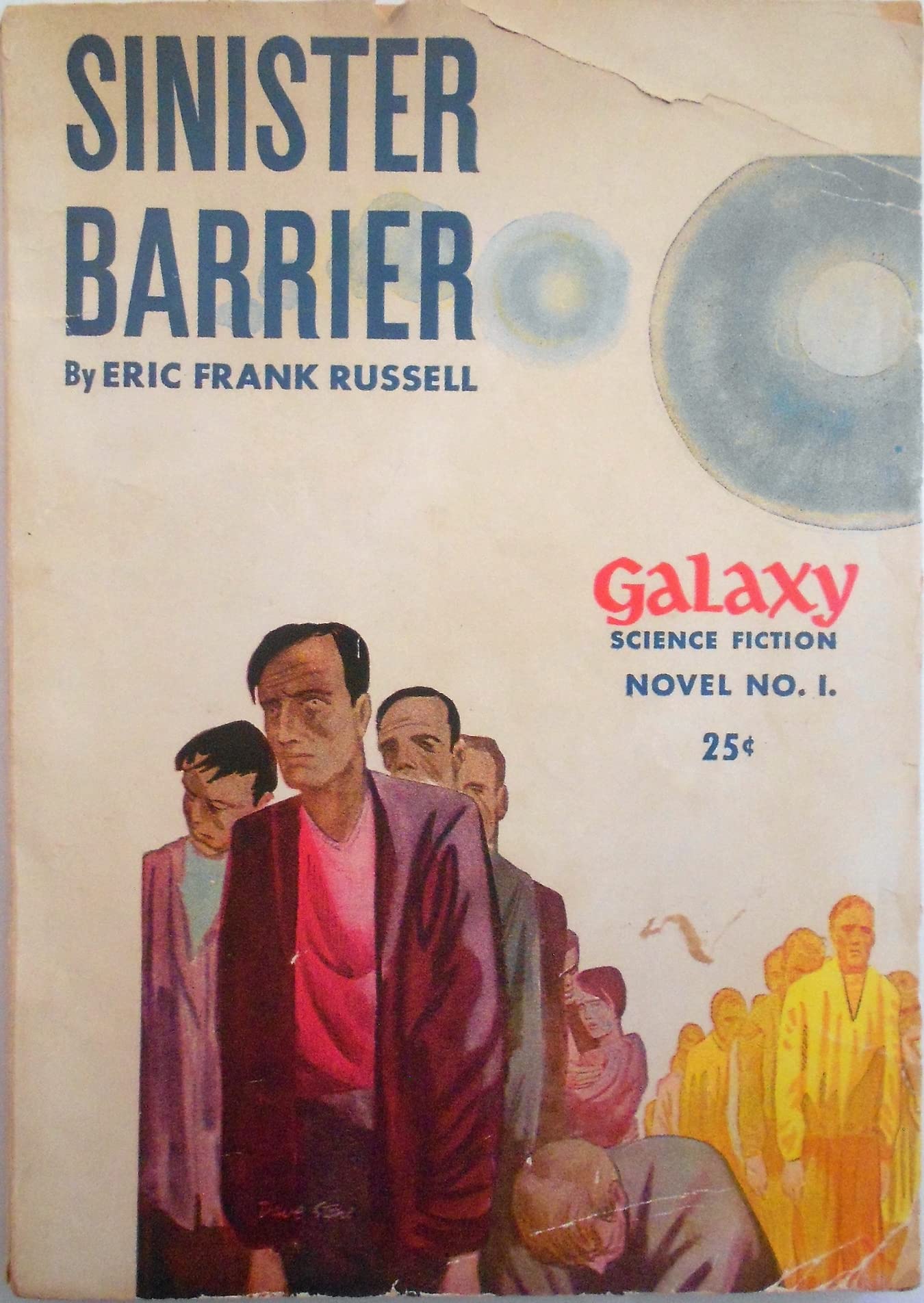 Galaxy Science Fiction Novel No. 1 Sinister Barrier