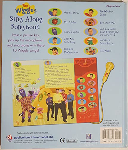 The Wiggles Sing Along song book (Hardcover)