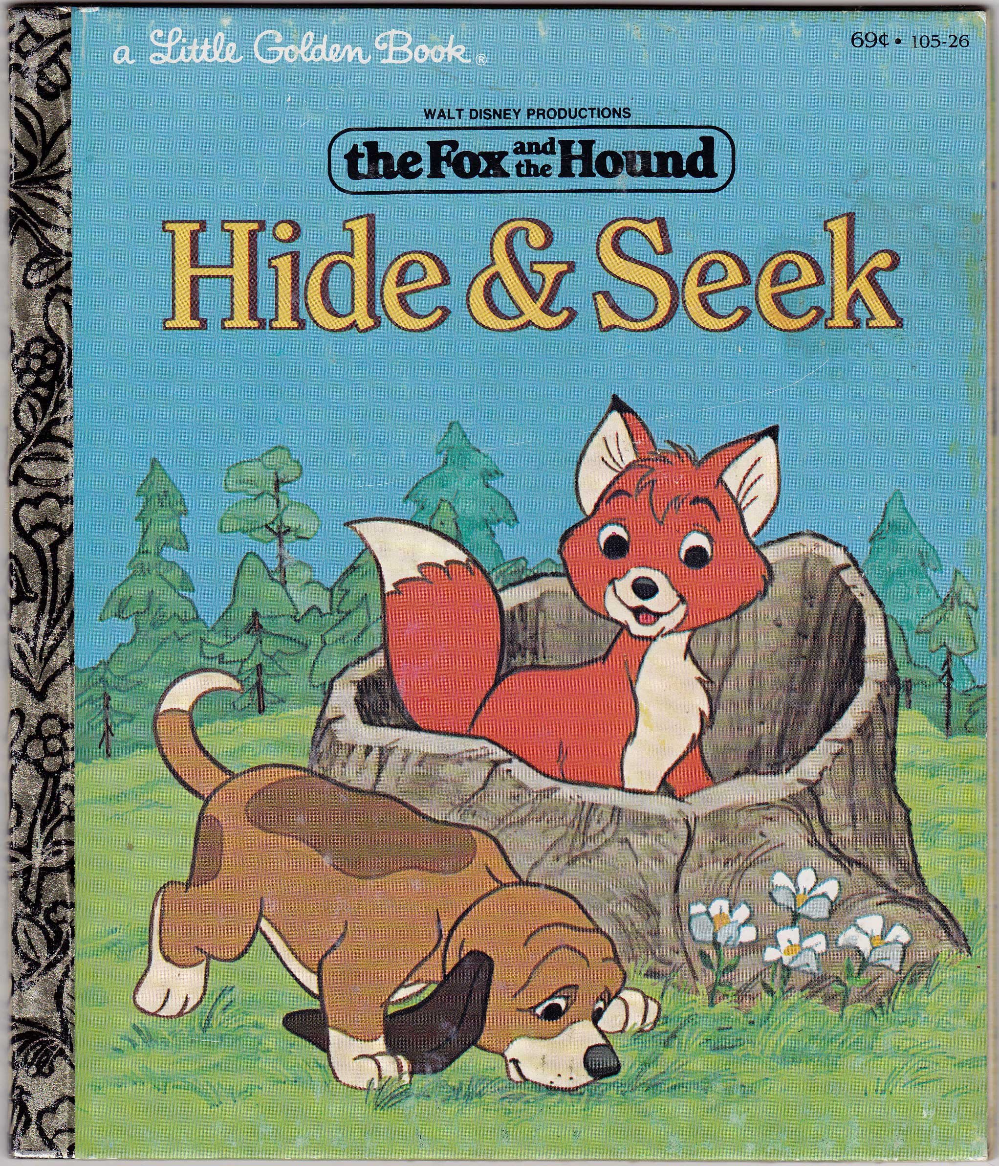The Fox and the Hound Hide and Seek (Hardcover)
