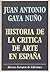 Historia de la Crítica de Arte en España