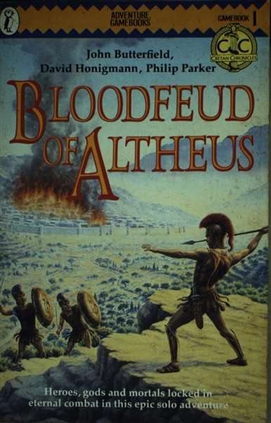Blood Feud of Altheus (Puffin Adventure Gamebooks)