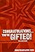 CONGRATULATIONS YOURE GIFTED: Discovering Your God-given Shape to Make a Difference in the World (Invert)