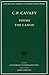 C. P. Cavafy: Poems-The Canon (Harvard Early Modern and Modern Greek Library) by Constantine Cavafy (September 12,2011)