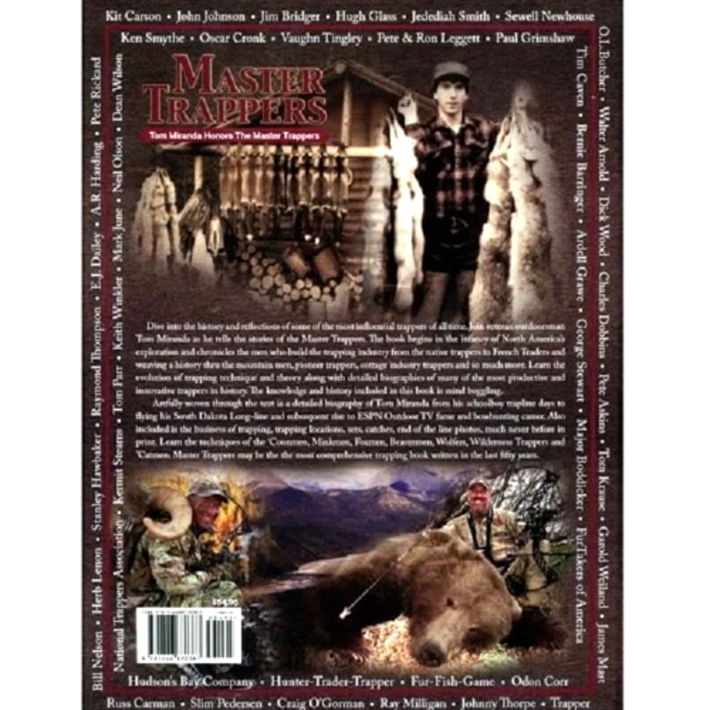 Master Trappers Tom Miranda Honors The Master Trappers (Hardcover)