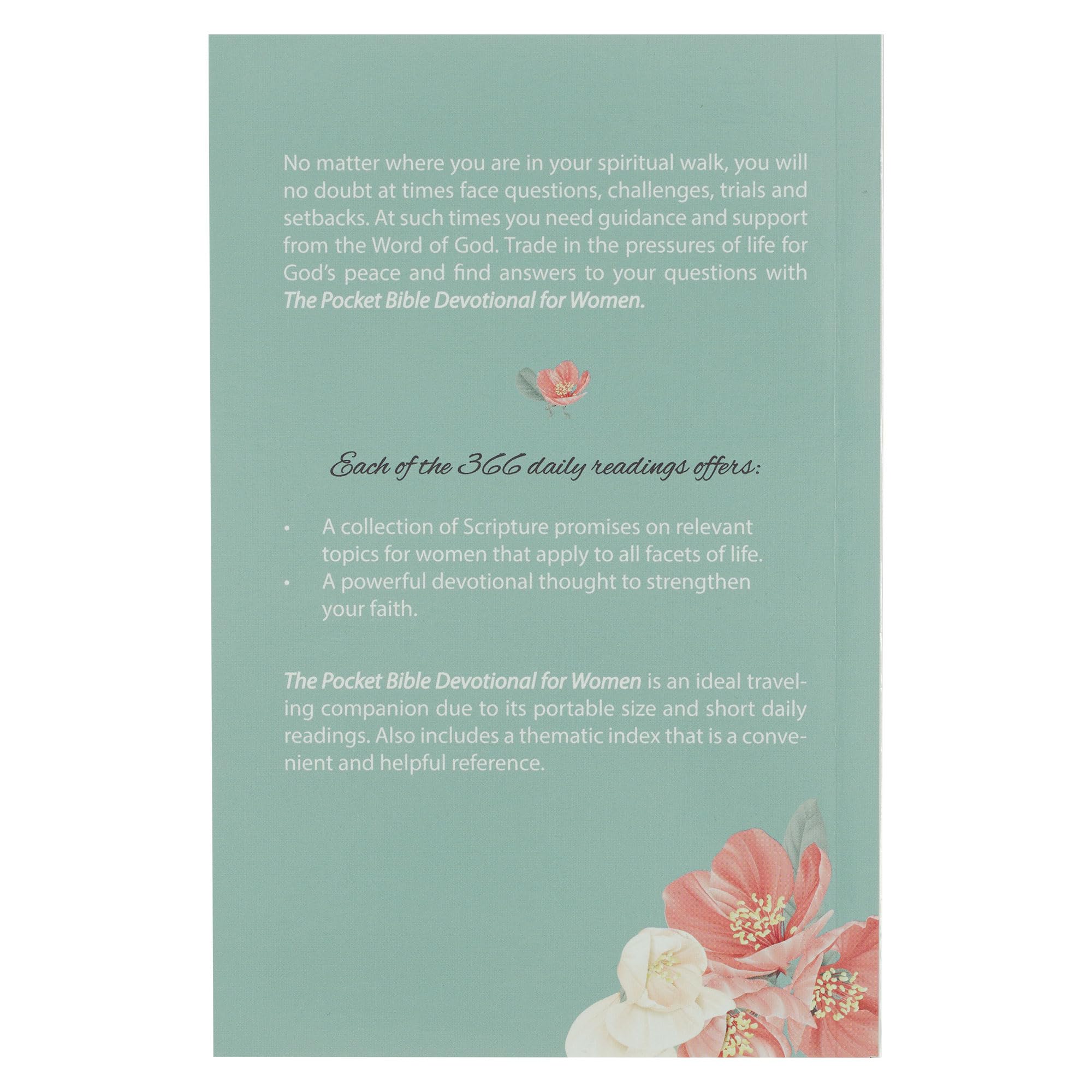 Pocket Bible Devotional For Women (Paperback)