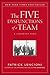 The Five Dysfunctions of a Team : A Leadership Fable(Hardback) - 2002 Edition