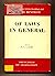 Of Laws in General (The Collected Works of Jeremy Bentham: Principles of Legislation)