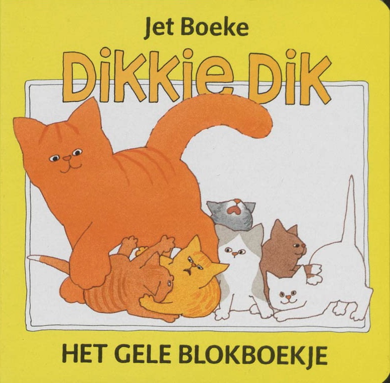Dikkie Dik: Het gele blokboekje (Board Book)