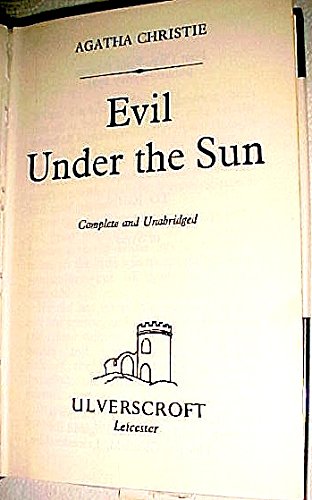 Evil Under the Sun (Ulvercroft Large print) Hardcover