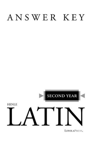 Henle First Year Latin - Answer Key (1953-01-01)