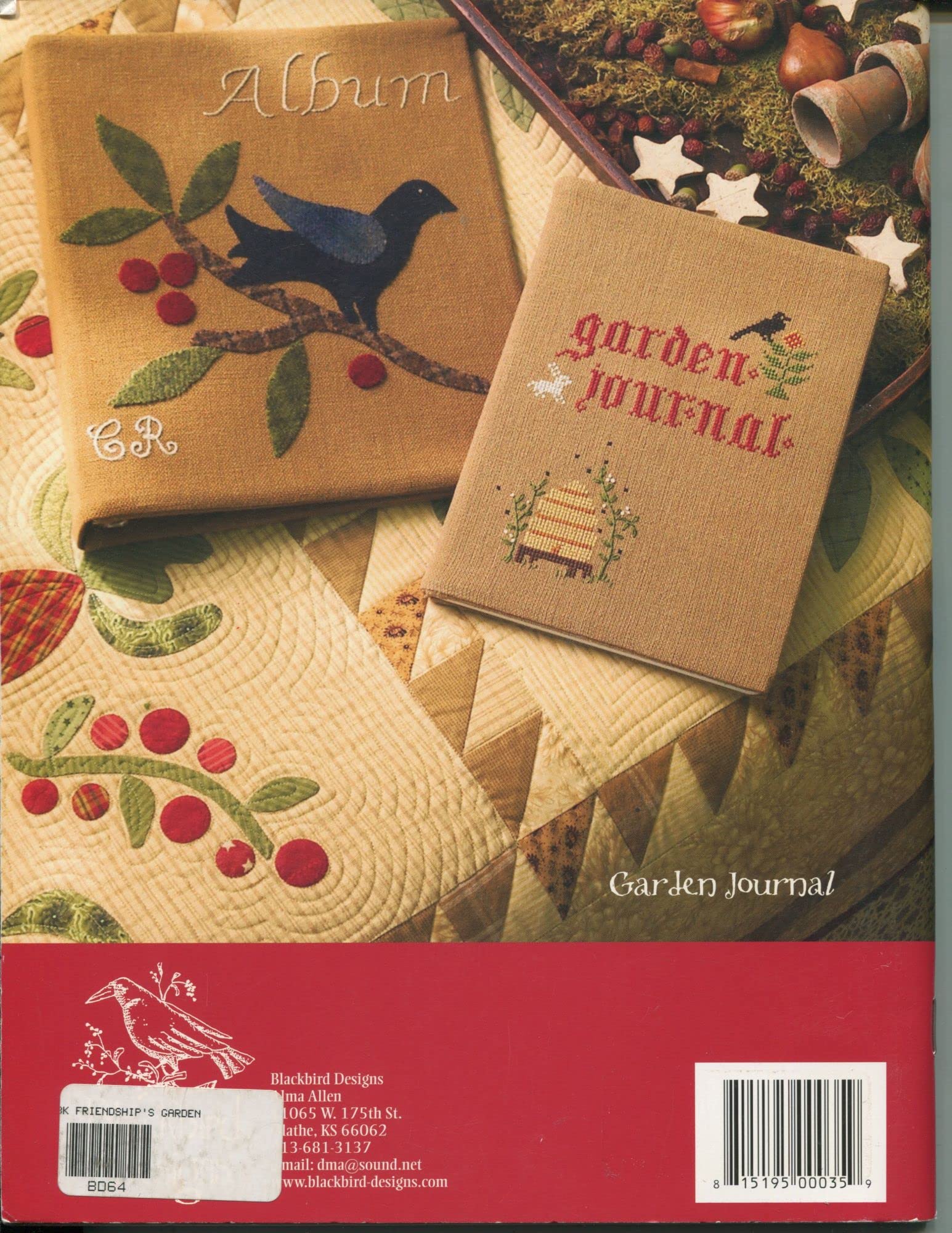 Friendship's Garden: Quilts and Projects by Blackbird Designs (Paperback)