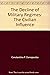 The Decline of Military Regimes: The Civilian Influence