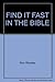 Find it Fast In the Bible by Fred H. Wright (2000-05-03)