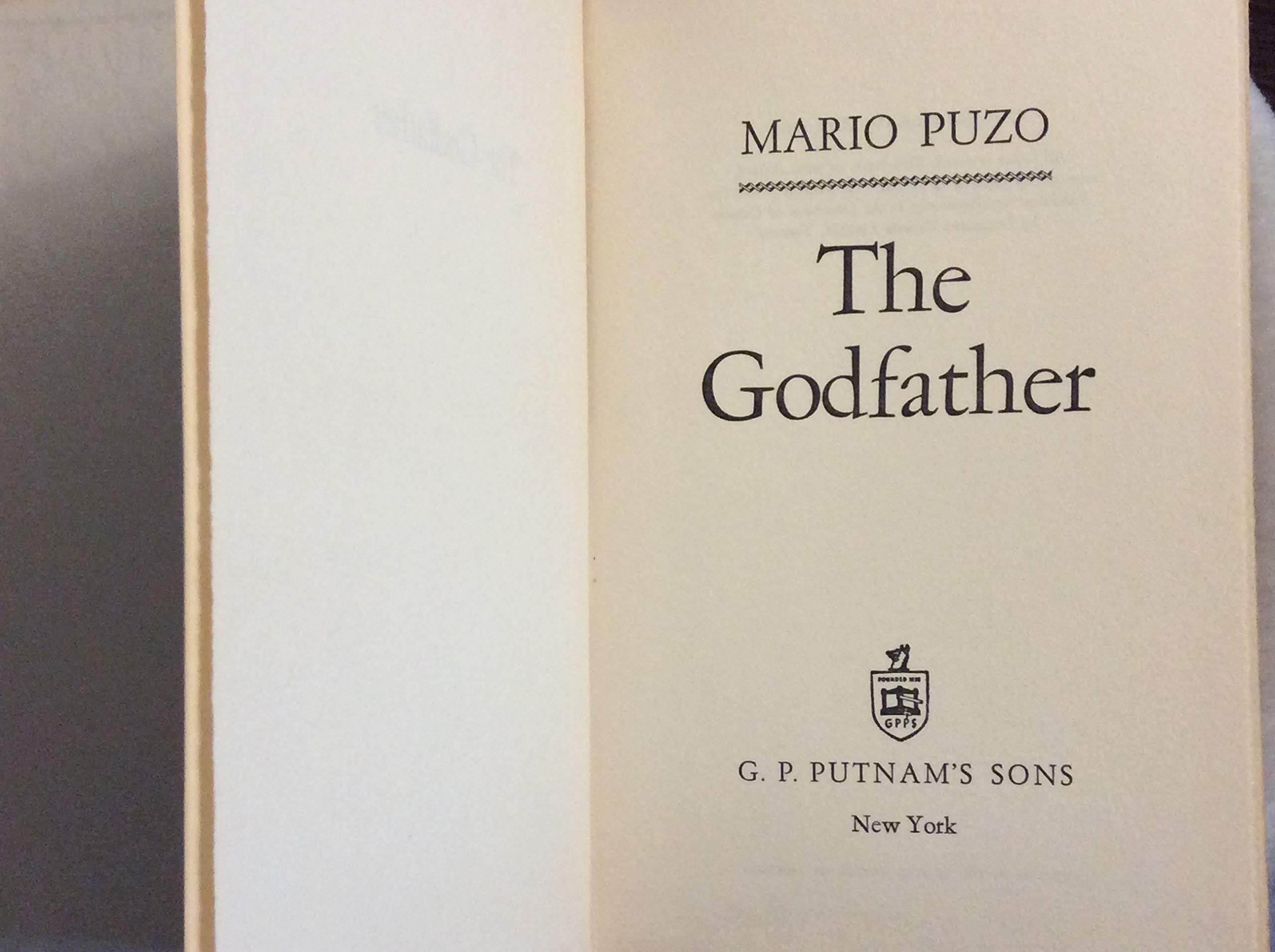 The Godfather, a Novel