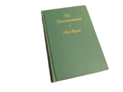 The Fountainhead by Ayn Rand (1943) Early Printing Hardcover Novel [Hardcover] John Steinbeck