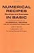 Numerical Recipes in Basic 1ed by Sprott (2008-01-12)