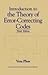 Fundamentals Of Error Correcting Codes Pb by Harry Huffman