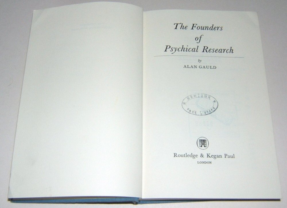 The Founders of Psychical Research (Hardcover)