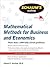 [(Schaum's Outline of Mathematical Methods for Business and Economics)] [Author: Edward T. Dowling] published on (September, 2009)