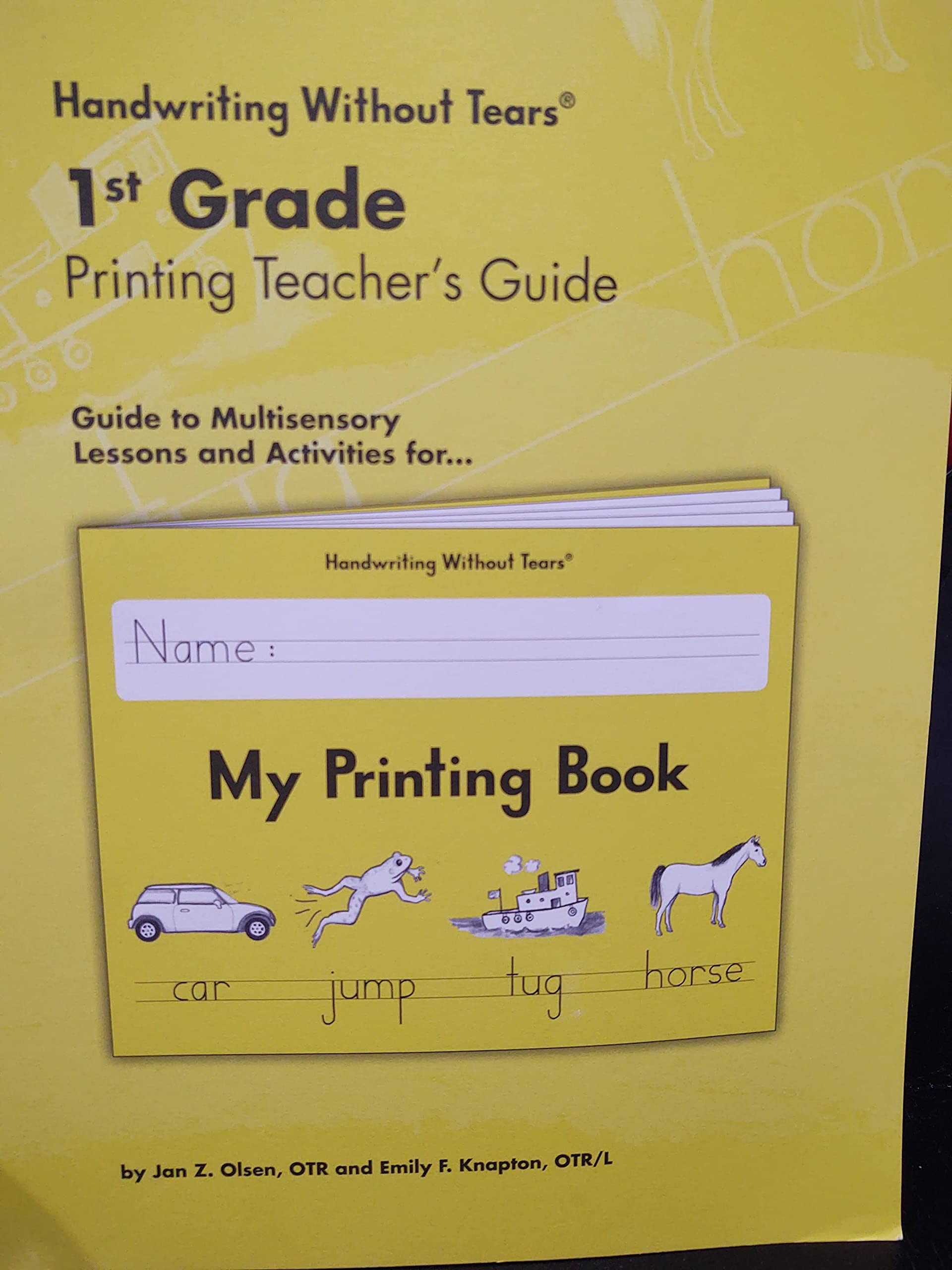 Handwriting Without Tears 1st Grade Printing Teacher's Guide (Paperback)