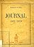 Journal 1921-1923 by DU BOS CHARLES