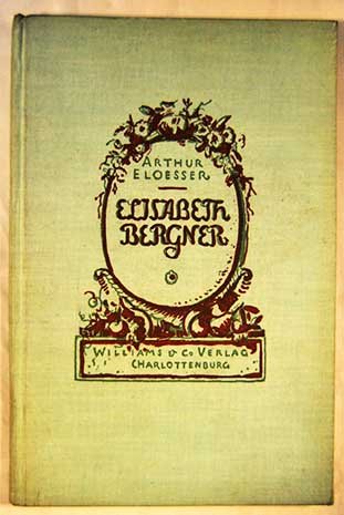 Elisabeth Bergner (Unknown Binding)
