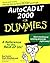 AutoCAD LT 2000 For Dummies 1st edition by Smith, Bud E., Middlebrook, Mark (1999) Paperback