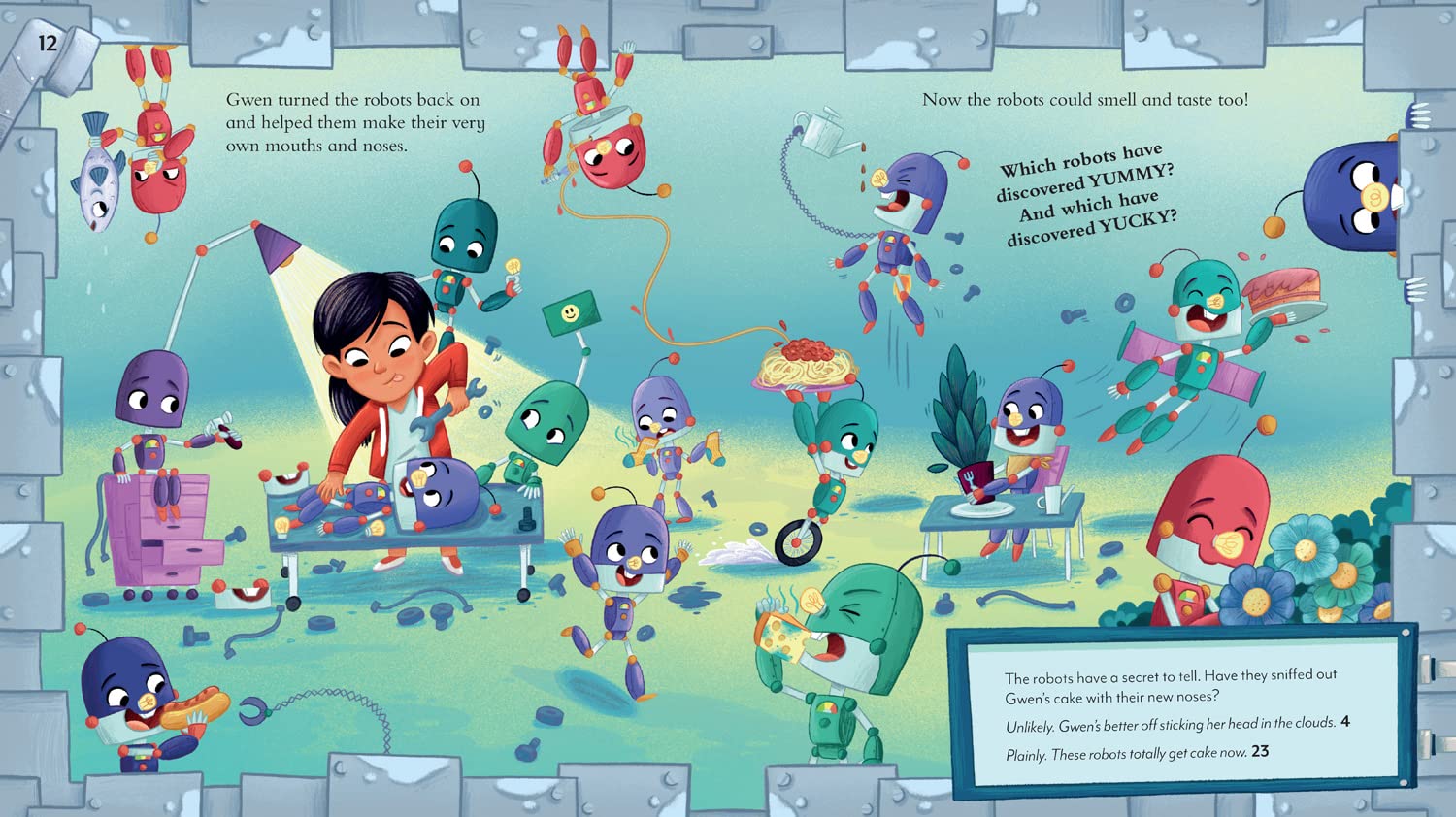 Pick a Story: A Dinosaur Unicorn Robot Adventure (Paperback)