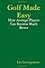 Golf Made Easy by Livingstone, Les (2008) Paperback