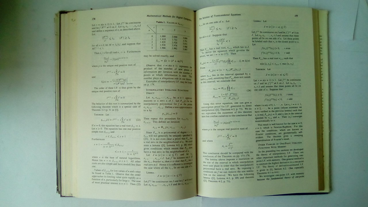 Mathematical Methods for Digital Computers (Hardcover)