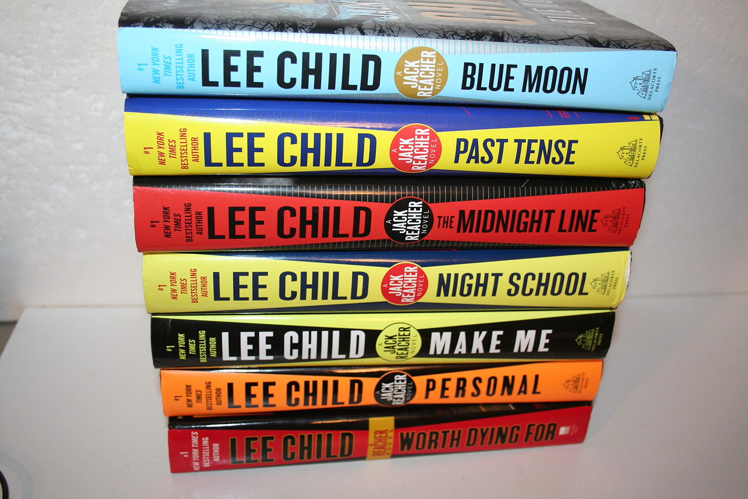 Lee Child's Jack Reacher Series 1st Edition 7-title Collection (Hardcover)