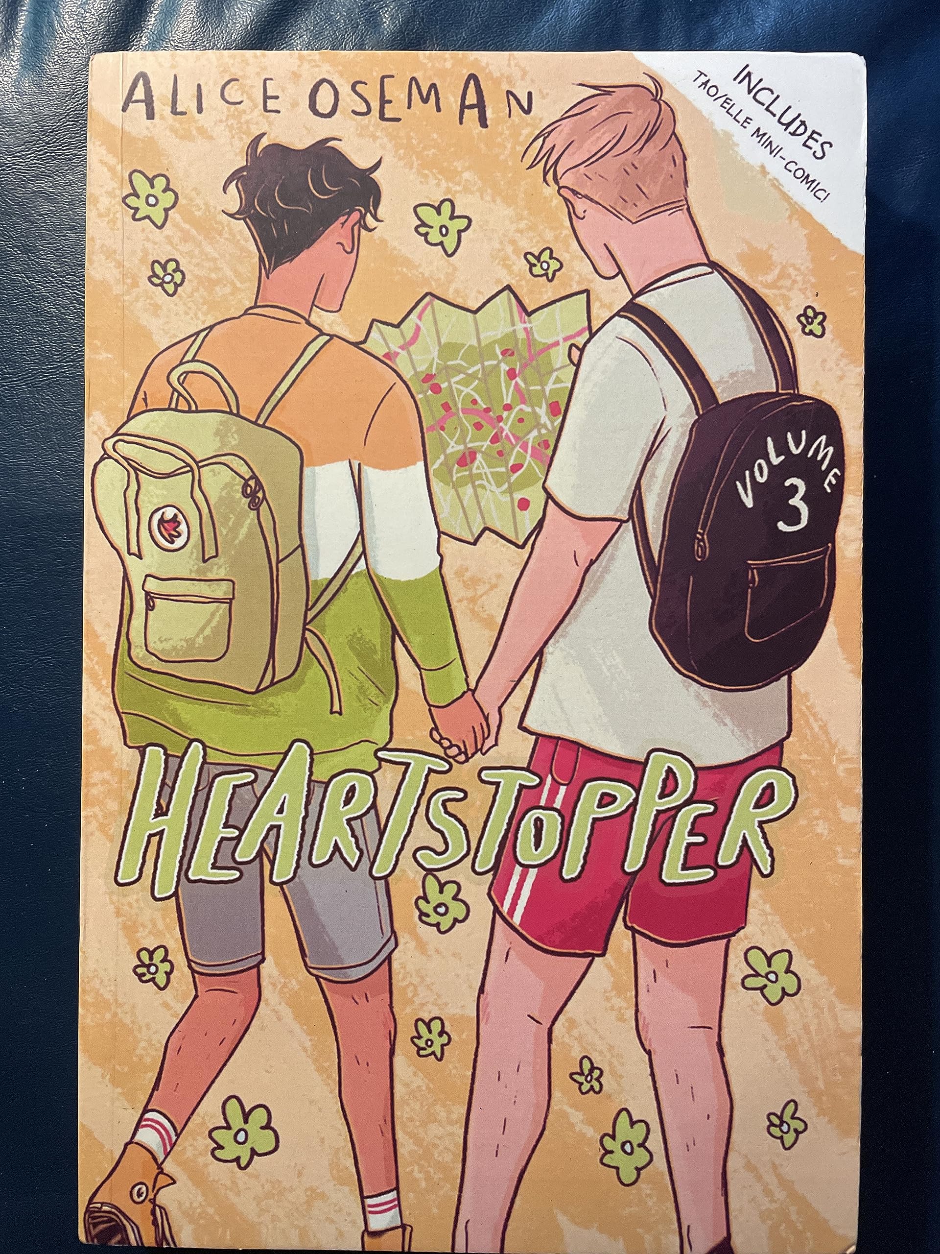 Heartstopper By Alice Oseman Collection Set Volumes 1-4 with Exclusive Bookmark