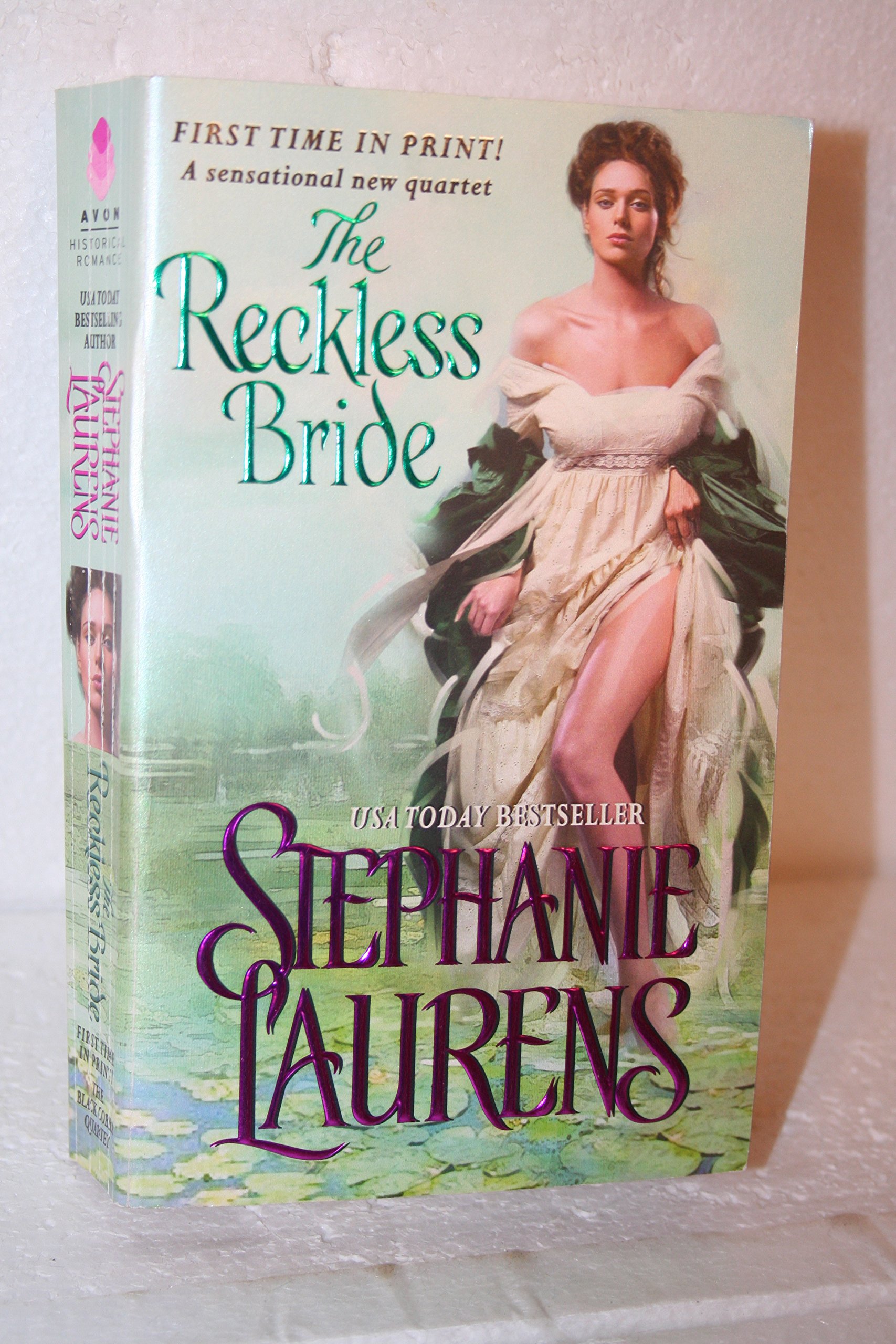 Stephanie Laurens 4-book Package: The Elusive Bride; The Edge of Desire; Viscount Breckenridge to the Rescue & The Reckless Bride (Mass Market Paperback)