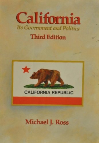 California, its government and politics (Paperback)