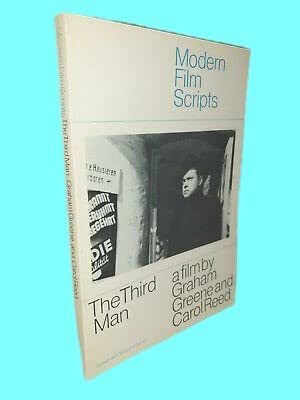 THIRD MAN Graham Green Carol Reed FILM SCRIPT 1st Edition ILLUSTRATED Movie