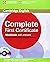 Complete First Certificate Workbook with Answers and Audio CD by Amanda Thomas (24-Apr-2008) Paperback