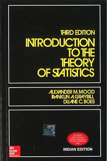 Introduction to the Theory of Statistics