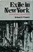 Exile in New York: German and Austrian Writers After 1933