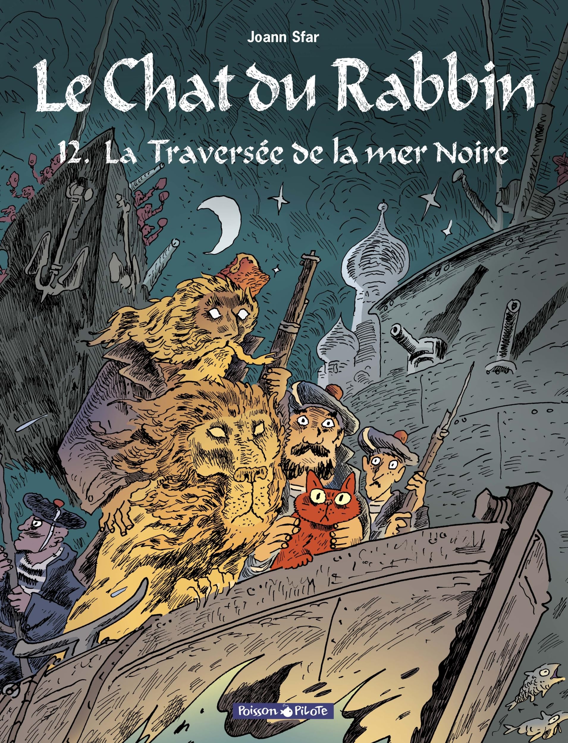 La Traversée de la mer Noire (Le Chat du Rabbin, #12)
